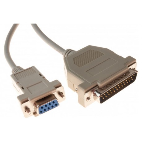 Cable at/modem DB9F/25M 1.80M