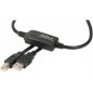 Cable USB 2.0 amplifié prises A/B Spécial Imprimante USB 10m