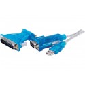 DACOMEX -Adaptateur USB Série RS-232 DB9+DB25