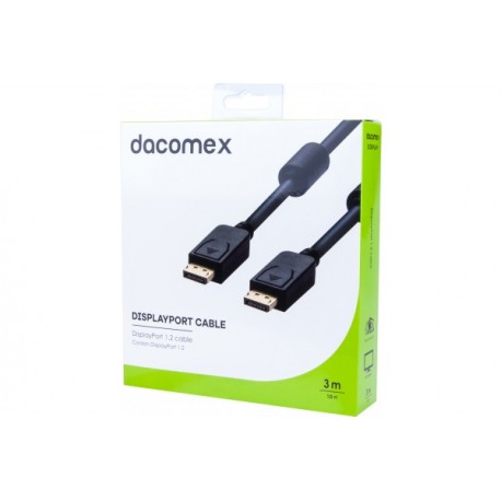 DACOMEX Cordon DisplayPort 1.2 - 3 m