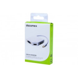 DACOMEX Convertisseur Mini DisplayPort 1.1 vers HDMI, DVI ou VGA
