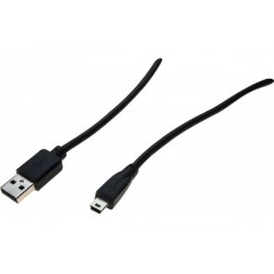 Cordon USB 2.0 type A / mini B - 3,0 m