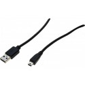 Cordon USB 2.0 type A / mini B - 3,0 m