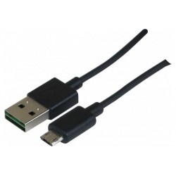 Cordon réversible USB 2.0 type  A/  micro B  - 1M