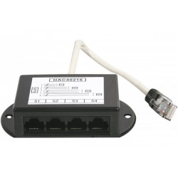 Repartiteur telephonique RJ45/RJ11 - 4 voies