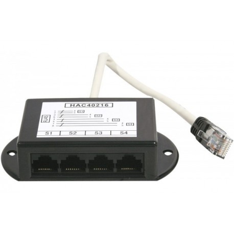 Repartiteur telephonique RJ45/RJ11 - 4 voies