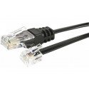 Cordon de raccordement téléphonique RJ11/ RJ45 - 3 m