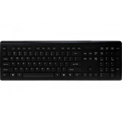 DACOMEX Clavier K250W sans fil noir