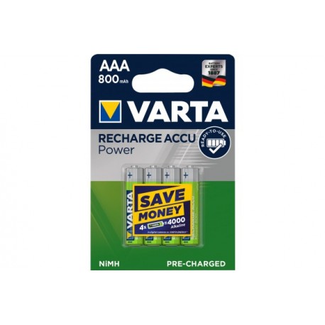 VARTA Batteries 56703101404 HR03 / AAA blister de 4