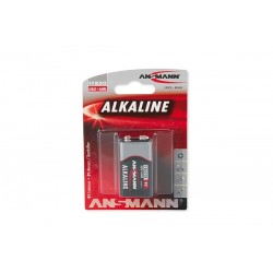 ANSMANN Piles alcalines 1515-0000 6LR61 / E blister de 1