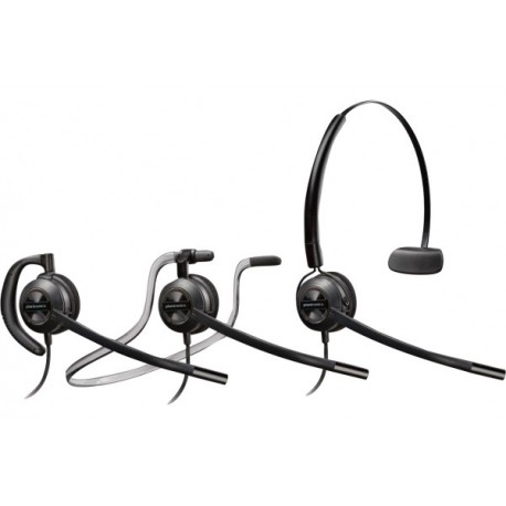 PLANTRONICS EncorePro HW540 casque filaire 1écouteur 3 en 1