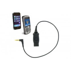 PLANTRONICS Cordon MO300 QD/jack 3,5 pour iPhone/Blackberry