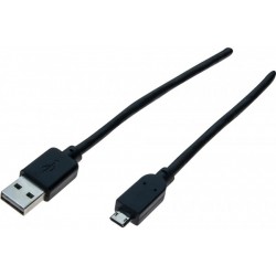 Cordon réversible usb 2.0 a / micro b m/m - 1 m