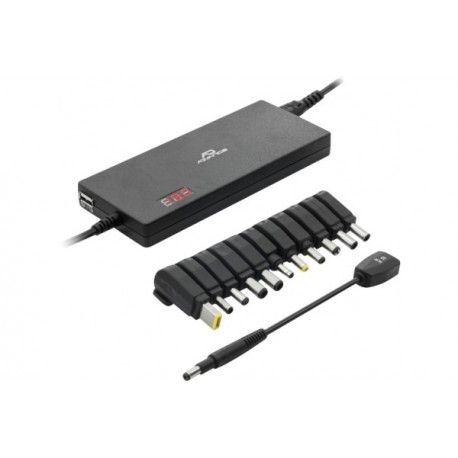 Alimentation secteur pour PC + 1 USB 90 W - 11,5 à 20,5 V