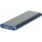 Boîtier externe USB 3.1 Gen 2 Type-C pour SSD M.2 NGFF SATA