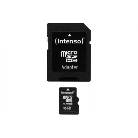 INTENSO Carte MicroSDHC Class 10 - 16Go