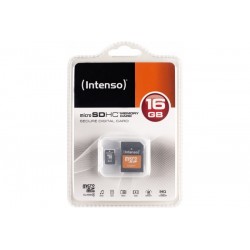 INTENSO Carte MicroSDHC Class 4 - 16Go