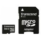 TRANSCEND Carte MicroSDHC Class 10 - 16Go
