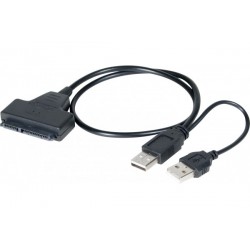 Adaptateur USB 2.0 / Sata 2.5" SSD-HDD auto-alimenté