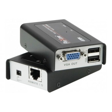 Aten CE100 Kit de déport Clavier-Ecran-Souris VGA/USB 100m