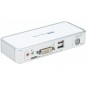 Kvm 2 ports DVI/USB 2.0 + Audio + Cables