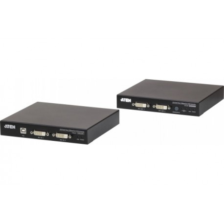 Aten CE624 kit Déport Double ++Écran DVI/USB HDbaseT 2.0 150M