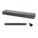 MULTIPRISE 19" IP PDU MESURE & CONTROLE - 8 PRISES C13