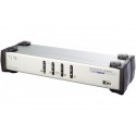 Aten CS1744 KVM VGA-USB 4 ports Dual Screen + Audio