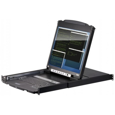 ATEN CL5816N Console LCD 19" Dual Rail KVM 16 Ports VGA/USB-PS2