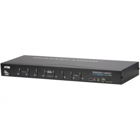 Aten CS1768 - Switch KVM DVI/USB + Audio 8 ports Single Link