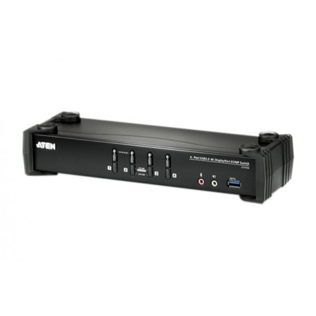 Aten CS1924 switch KVM DisplayPort/USB 3.0/Audio - 4 ports