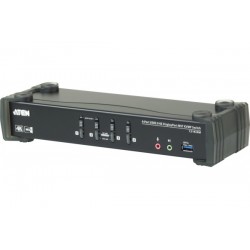 Aten CS1924M switch KVM Double écran DP 1.2 + HDMI 2.0/USB- 4 ports