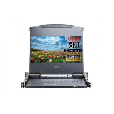 Aten CL6700MW console LCD HDMI-DVI-VGA/USB Full HD 1080P