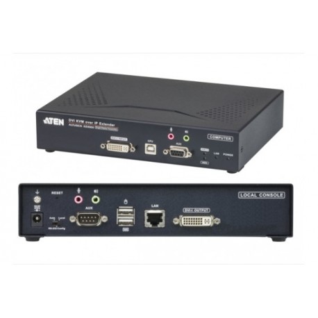 Aten KE6900T extendeur KVM DVI-I/USB sur IP - Emetteur seul