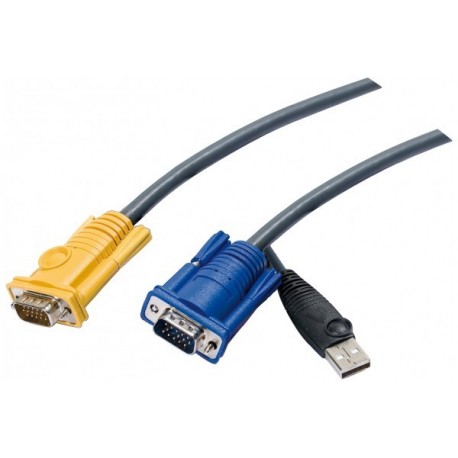 Cable kvm ATEN série 2L-52xxUP - 3.0M