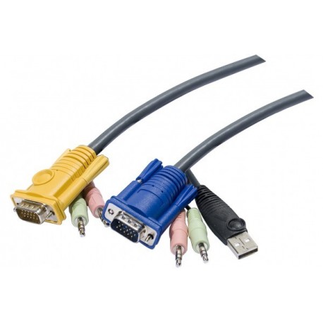 Cable E7 kvm ATEN 2L-5302U VGA-USB-Audio - 1,80M