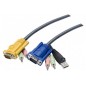 Cable E7 kvm ATEN 2L-53xxU VGA-USB-Audio - 3.0M