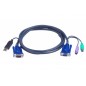 Cable kvm ATEN 2L-5502UP VGA-USB-PS2 - 1,80M