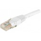 Cordon RJ45 catégorie 6 U/UTP blanc - 25 m