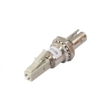 Adaptateur fibre multimode LC male / ST femelle