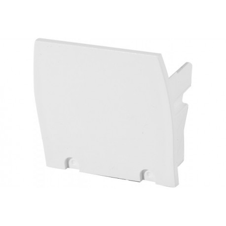 PLANET WATTOHM 48058 - Embout pour goulotte, Logix45, Blanc, 50x50mm