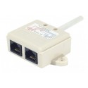 Eclateur de port RJ45 LAN+LAN