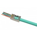 PLUG RJ45 EZ CAT6 STP (LOT de 10 PCS)