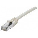 Cordon RJ45 catégorie 6 F/UTP LSOH snagless gris - 3 m