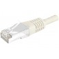 DEXLAN Cordon RJ45 catégorie 6A S/FTP gris - 1,5 m