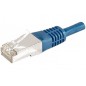 DEXLAN Cordon RJ45 catégorie 6A F/UTP bleu - 3 m