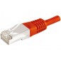 DEXLAN Cordon RJ45 catégorie 6A F/UTP rouge - 15 m