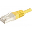 DEXLAN Cordon RJ45 catégorie 6A F/UTP jaune - 3 m