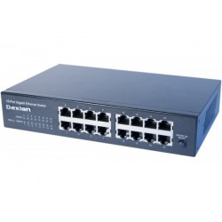 Dexlan switch 16 ports Gigabit rackable 10" et 19"