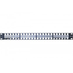 DEXLAN Panneau 1U 48 ports STP keystone avec supp cables